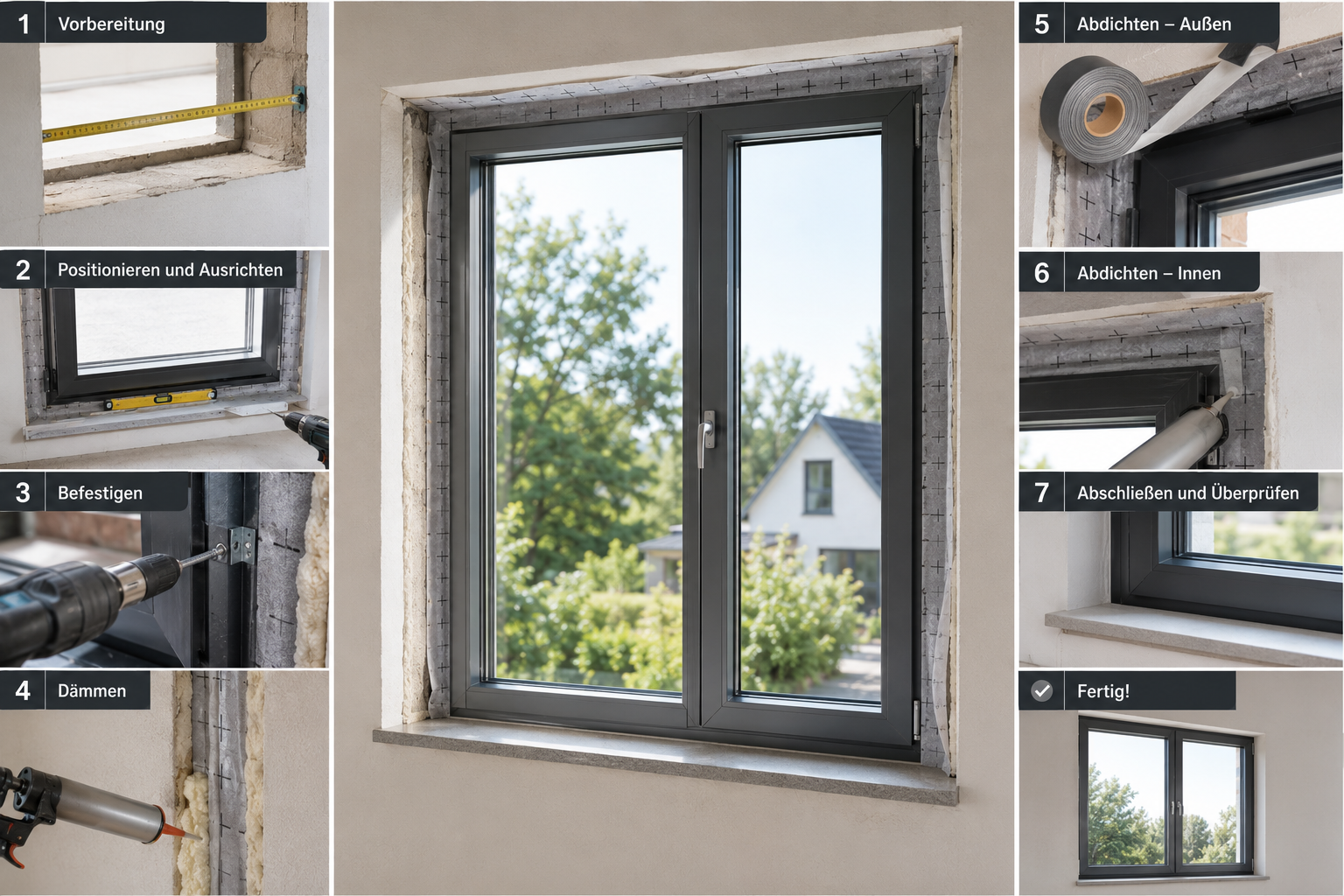 Fenster Wärmedämmung