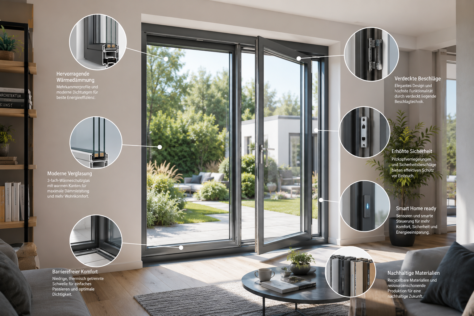 energieeffiziente Fenster