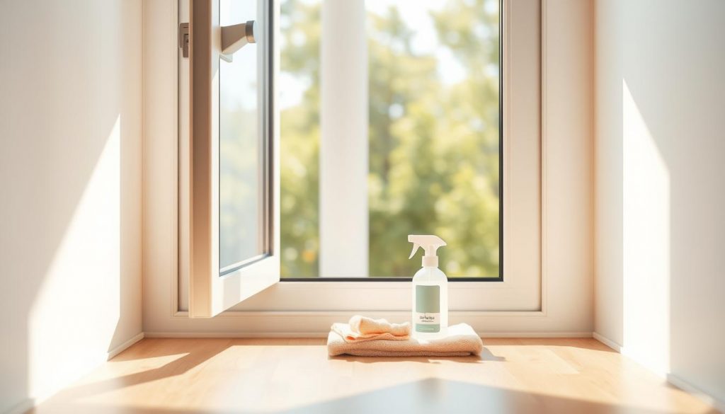 Aluminiumfenster Pflege