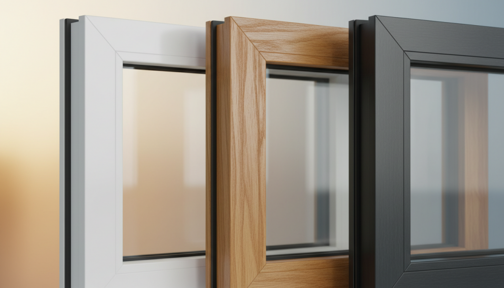 Fenster Materialien Vergleich