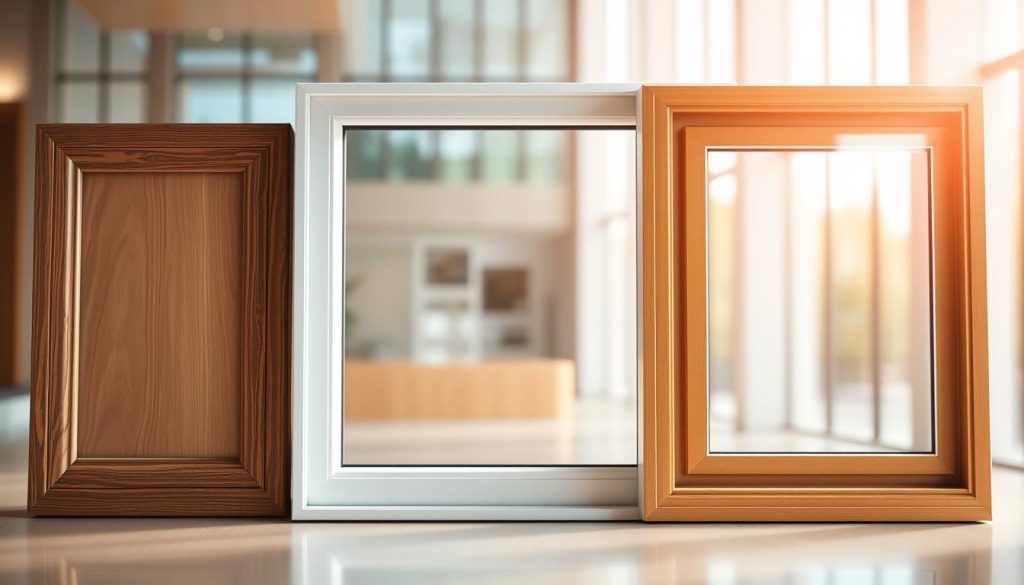 Fenster Rahmenmaterialien Vergleich
