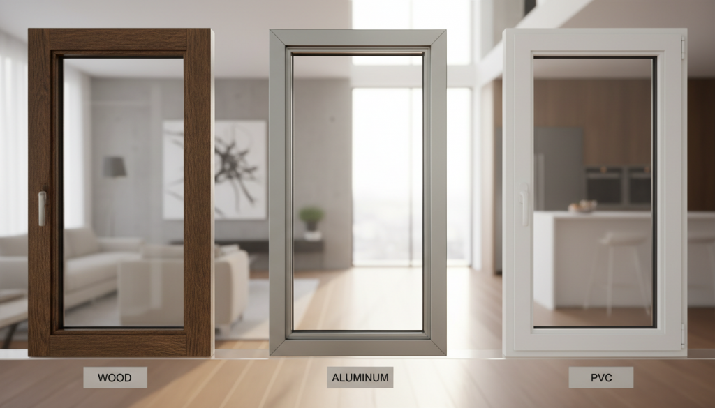 Fenstermaterialien Vergleich