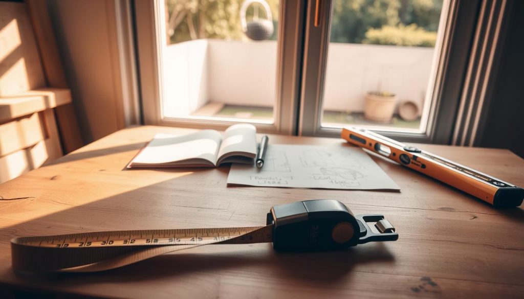 Werkzeuge zum Fenster ausmessen Werkzeuge zum Fenster ausmessen