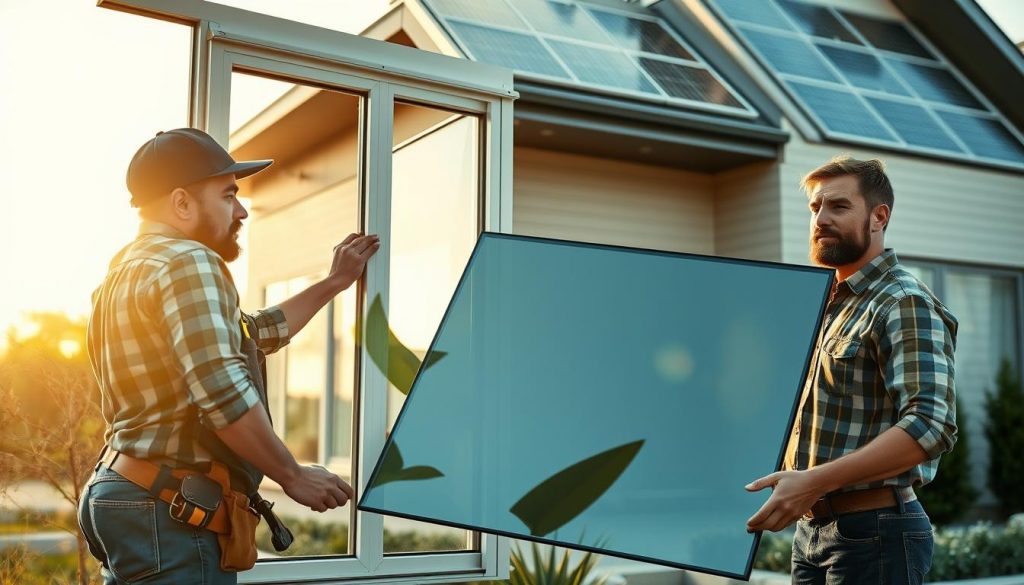 energieeffiziente Verglasung Installation energieeffiziente Verglasung Installation